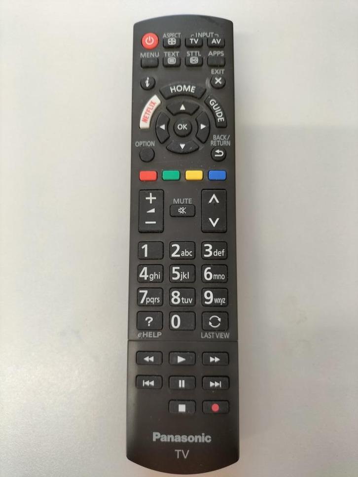 Afstandsbediening Panasonic TV N2QAYB 001109, Audio, Tv en Foto, Afstandsbedieningen, Gebruikt, Origineel, Tv, Ophalen of Verzenden