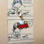 Woodstock en Snoopy Peanuts Comics clip-on hangertje, Verzenden, Snoopy, Nieuw, Beeldje of Figuurtje