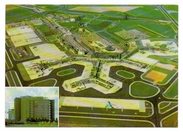 Amsterdam Airport Hilton Int. Schiphol KLM luchtopname beschikbaar voor biedingen