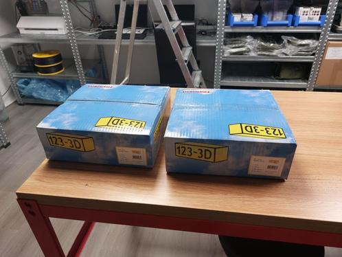 2x 3D Printer Filament ABS – Wit – 1,75 mm – 2,3 kg (nieuw), Computers en Software, 3D Printers, Nieuw, Ophalen of Verzenden