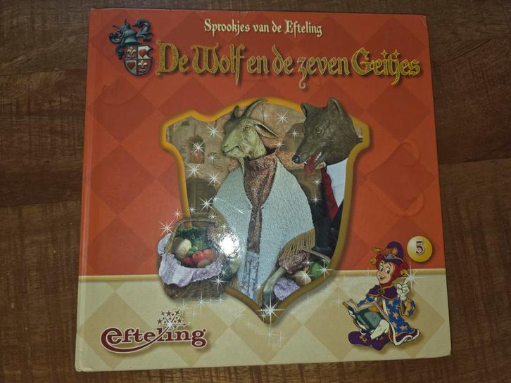 Sprookjes van de Efteling: De Wolf en de zeven Geitjes, Boeken, Sprookjes en Fabels, Gelezen, Ophalen of Verzenden
