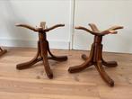 Onderstellen Captains chair - draaibaar houten bureaustoel, Huis en Inrichting, Ophalen, Zo goed als nieuw, Bruin