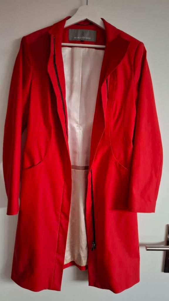 Mart Visser rode damesjas maat 38, Kleding | Dames, Jasjes, Kostuums en Pakken, Gedragen, Jasje, Maat 38/40 (M), Rood, Ophalen of Verzenden