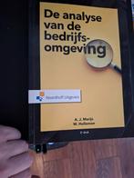 A.J. Marijs - Analyse van de bedrijfsomgeving, Ophalen of Verzenden, Zo goed als nieuw, A.J. Marijs; W. Hulleman