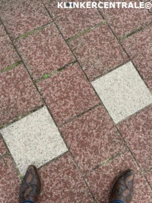 700m2 rood betontegels klinkers 30x30x8cm stoeptegels oprit, Tuin en Terras, Tegels en Klinkers, Gebruikt, Klinkers, Beton, 10 m² of meer
