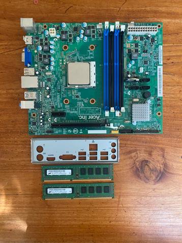Acer DAA75L Mini-ITX FM1 + AMD A6-3620 + 4GB PC3-10600S beschikbaar voor biedingen