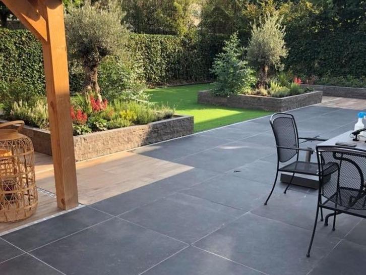 stapelblokken borderblok stapelsteen 12x12x50 hardsteen, Tuin en Terras, Bielzen en Borders, Nieuw, Blok, Natuursteen, Minder dan 25 cm