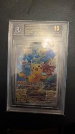 Pokemon Pikachu 2022 s&v promo bgs 10 Black label, Ophalen of Verzenden, Nieuw, Losse kaart, Foil