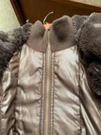 Bruine winterjas met dubbele rits en warme kraag, Kleding | Dames, Bodywarmers, Bruin, Maat 42/44 (L), Betty Barclay, Ophalen of Verzenden
