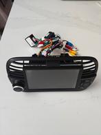 Autoradio met Android auto en navigatie voor Fiat 500, Auto diversen, Ophalen of Verzenden, Zo goed als nieuw