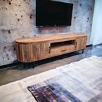 TV meubel Oxford retro rond uit voorraad leverbaar, Ophalen of Verzenden, Nieuw