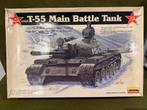 Lindberg 6001 1/35 Russian T55 medium tank, Overige merken, Tank, Verzenden, 1:32 tot 1:50