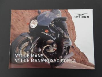 Folder MOTO GUZZI V11 Le Mans & Rosso Corsa beschikbaar voor biedingen