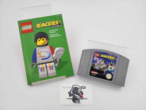 LEGO Racers - Nintendo 64 - N64 (Cart & manual) EUR, Spelcomputers en Games, Games | Nintendo 64, Gebruikt, Racen en Vliegen, 3 spelers of meer