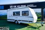 Dethleffs C-JOY 420 QSH Christmas Special (bj 2021), Caravans en Kamperen, Caravans, Bedrijf, 750 - 1000 kg, Info@deklerkcaravans.nl