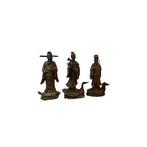Set van 3 Chinese bronzen figuren – ca. 1800–1900 – 41–44 cm, Ophalen of Verzenden, Gebruikt