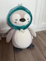 Super zachte slapende penguin knuffel met mutsje, Ophalen of Verzenden, Zo goed als nieuw, Overige typen