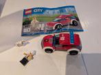 Lego City Brandweerauto met Dalmatier 60110, Kinderen en Baby's, Speelgoed | Duplo en Lego, Ophalen of Verzenden, Zo goed als nieuw