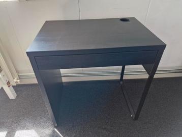  Bureau Zwart/bruin met Lade - Compact beschikbaar voor biedingen