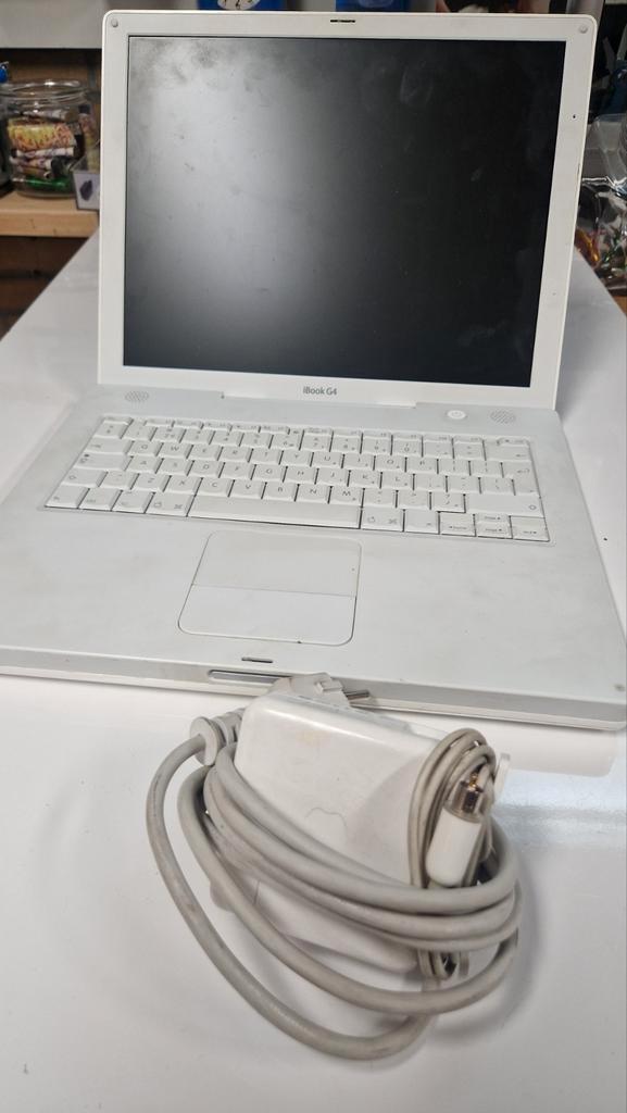 Apple iBook G4 14 inch - Klassieker!, Computers en Software, Apple Macbooks, Gebruikt, Overige modellen, Overige groottes, Minder dan 2 Ghz