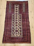 Vintage handgeknoopt perzisch tapijt beloutch 147x83, Huis en Inrichting, Stoffering | Tapijten en Kleden, Info@SlatsAntiek.nl