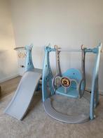 Schommel met glijbaan voor thuis, Kinderen en Baby's, Speelgoed | Buiten | Speeltoestellen, Ophalen, Zo goed als nieuw, Glijbaan