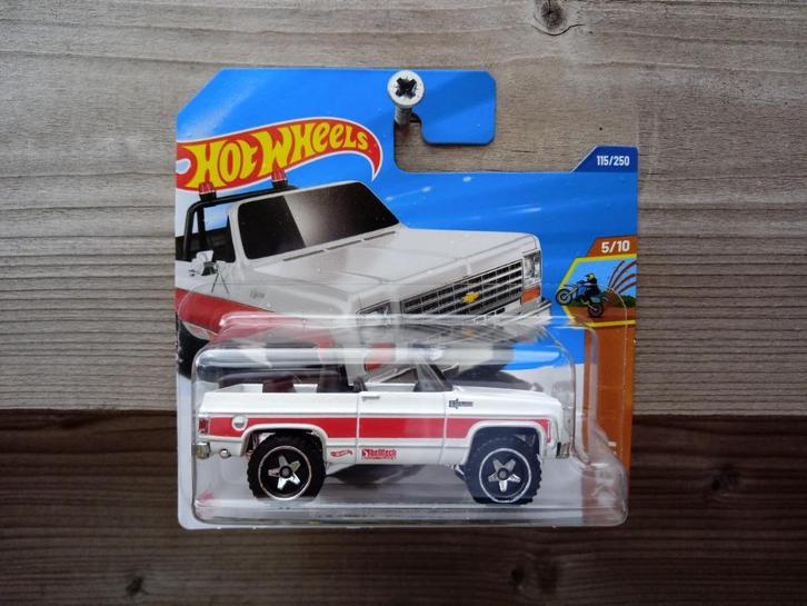 Chevrolet Blazer Custom '75 Hotwheels, Hobby en Vrije tijd, Modelauto's | Overige schalen, Nieuw, Auto, Ophalen