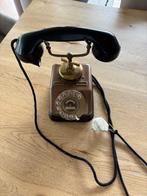 antieke telefoon (koper), Telecommunicatie, Vaste telefoons | Niet Draadloos, Ophalen, Gebruikt, Met draaischijf