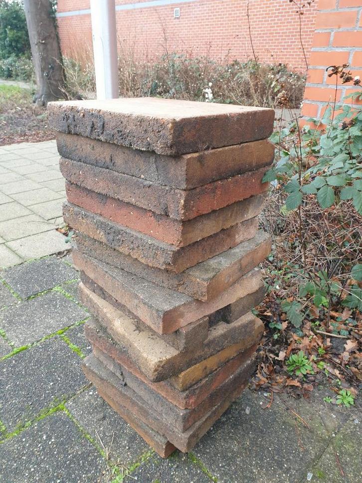 Gratis tegels, Tuin en Terras, Terrasdelen en Vlonders, Gebruikt, Ophalen