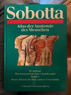 Sobotta atlas van het menselijk lichaam 2 delen, Ophalen of Verzenden, Beta, Zo goed als nieuw