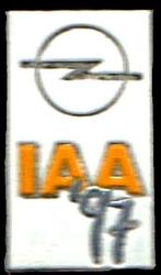 Opel IAA'97 pin, Verzenden, Nieuw, Transport, Speldje of Pin
