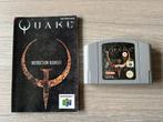 Quake met handleiding voor de Nintendo 64. ZGAN, Ophalen of Verzenden, Zo goed als nieuw