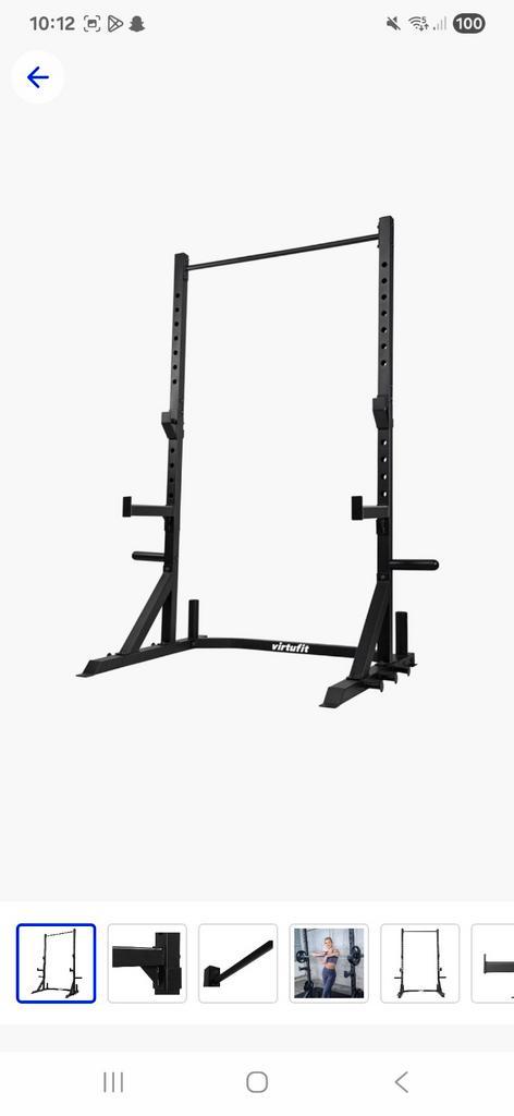 Virtufit Power Rack Squat rek Pro met Pull-up Bar, Sport en Fitness, Fitnessapparatuur, Zo goed als nieuw, Krachtstation, Ophalen