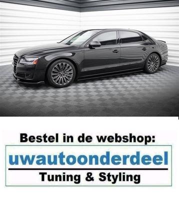Maxton Design Spoiler Splitter Lip Geschikt Voor Audi A8 D4  beschikbaar voor biedingen