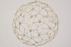 design led hanglamp goud messing vide tafel 60 of 40cm lamp, Ophalen of Verzenden, Nieuw, Minder dan 50 cm