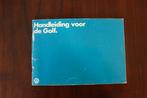Volkswagen Golf  1982 instructie boekje  handleiding, Ophalen of Verzenden