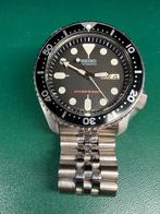 Seiko SKX007K, Ophalen of Verzenden, Gebruikt, Zwart, IOS
