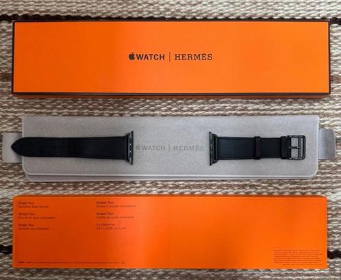 Apple Watch Hermes nieuw single tour zwart black, Sieraden, Tassen en Uiterlijk, Smartwatches, Nieuw, iOS, Zwart, Ophalen of Verzenden
