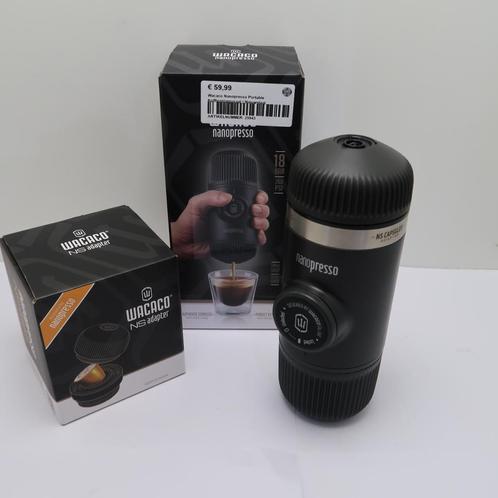 Wacaco Nanopresso Portable Koffiezetapparaat | Nieuwstaat, Witgoed en Apparatuur, Koffiezetapparaten, Zo goed als nieuw