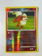 Growlithe - pokemon kaart, Ophalen of Verzenden, Gebruikt, Foil