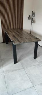 eettafel 190 x 90, Ophalen, Kersenhout, 50 tot 100 cm, Zo goed als nieuw