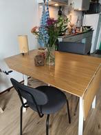 Uitklapbare eettafel IKEA 2-4 personen, Huis en Inrichting, Tafels | Eettafels, Ophalen, 100 tot 150 cm, 50 tot 100 cm, Zo goed als nieuw
