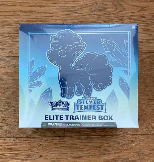 Pokémon TCG - Silver Tempest Elite Trainer Box ETB *SEALED*, Hobby en Vrije tijd, Verzamelkaartspellen | Pokémon, Nieuw, Foil