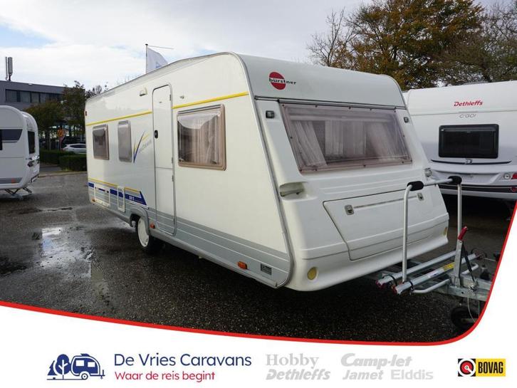 Bürstner Ventana Avantgarde 530 TL enkele bedden,mo, Caravans en Kamperen, Caravans, Bedrijf, tot en met 4, Rondzit, Bürstner