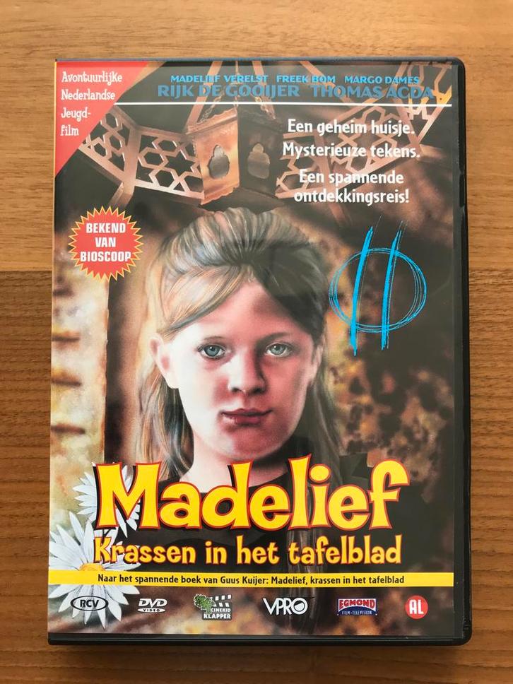 Madelief - Krassen in het Tafelblad (DVD), Cd's en Dvd's, Dvd's | Kinderen en Jeugd, Nieuw in verpakking, Film, Avontuur, Alle leeftijden