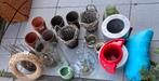 Gratis Tuinaccessoires en Potten, Tuin en Terras, Bloempotten, Ophalen, Gebruikt, Rond, Binnen