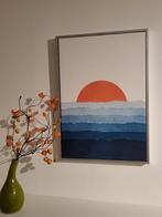 ondergaande zon, Ophalen, 50 tot 75 cm, Print, 75 cm of meer