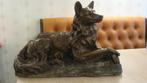 Groot Stenen beeld ''Herdershond'', Ophalen