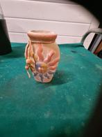 vaasje terracotta met zon vintage, Huis en Inrichting, Woonaccessoires | Vazen, Ophalen of Verzenden