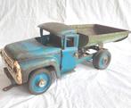 Grote blikken speelgoed auto 3AK-19-71 metalen vrachtwagen, Antiek en Kunst, Ophalen of Verzenden